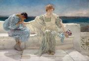 Alma-Tadema, Sir Lawrence Ask Me No More (mk23) oil painting artist